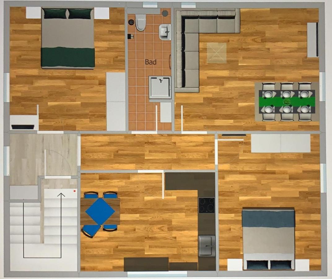 Ferienwohnung Bergstrasse Winterberg Exteriör bild